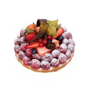 tarte fraises framboises